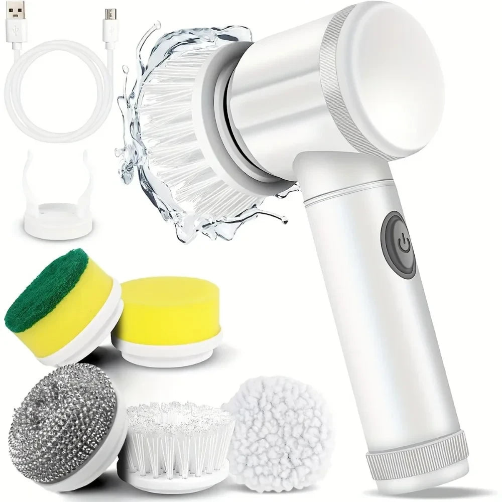 Electric Power Cleaning Scrubber