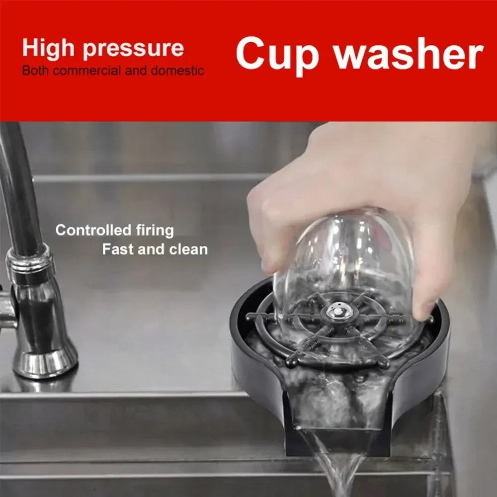 High Pressure Sink Cup Washer